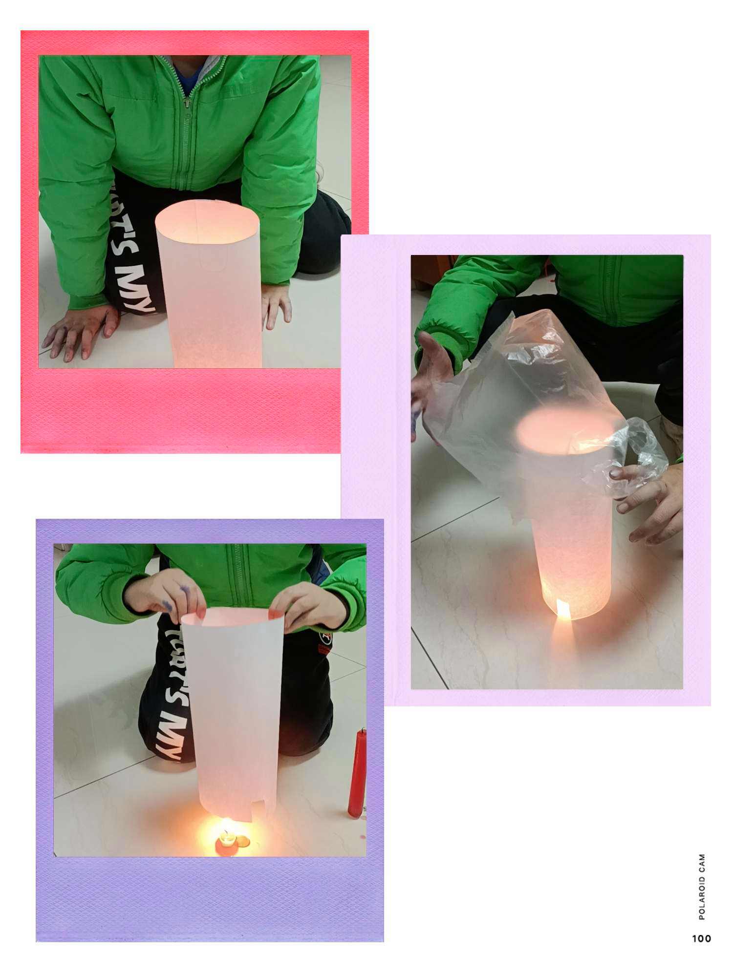 {21點}(用塑料袋和蜡烛做热气球的原理) {21點}(用塑料袋和蜡烛做热气球的原理)